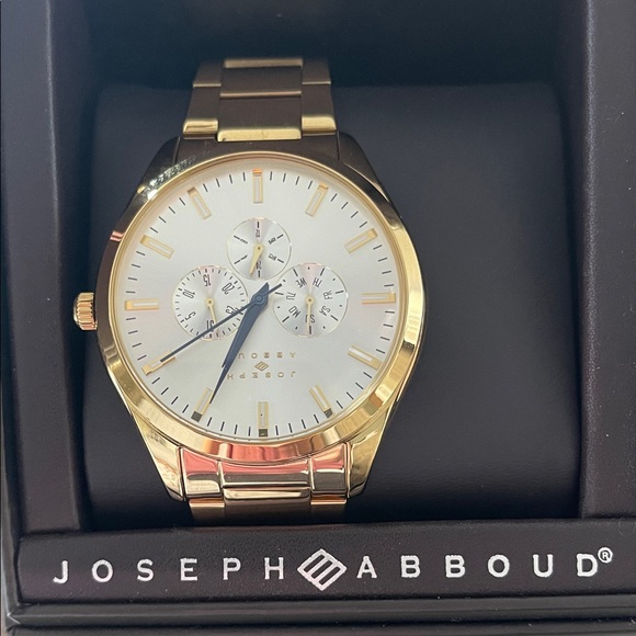 Joseph Abboud Gold and Silver Men's Watch - Picture 4 of 5